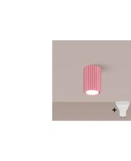 Svietidlá BRILAGI - LED bodové svietidlo CRESTO 1xGU10/10W/230V 10 cm ružové BR.1930