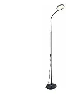 Lampy Zuma Line SM-609-BL- LED Stmievateľná stojacia lampa LED/10W/230V čierna SM-609-BL