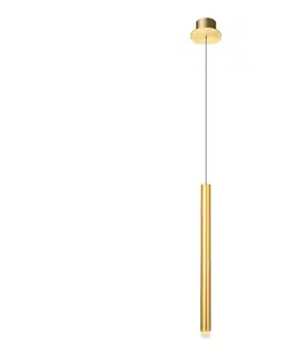 Svietidlá Redo 01-2043 - LED Luster na lanku MADISON LED/4W/230V zlatá 01-2043
