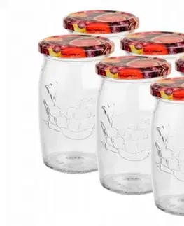 Zaváracie hrnce Kinekus Pohár zavárací TO 66 335 ml s viečkom balenie 6ks ovocie