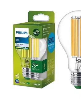 Žiarovky Philips 8719514435698 LED žiarovka E27 5,2W/75W 1095lm 4000K A70 filament A-class