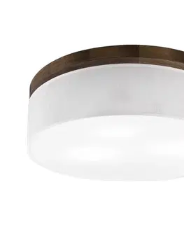 Svietidlá BRILAGI - LED stropné svietidlo BELLADONNA 3xE27/15W/230V pr. 50 cm biela/dub orech 8590828609933