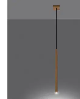 Svietidlá BRILAGI - LED Luster na lanku DRIFA 1xG9/4W/230V zlatá BR.1170