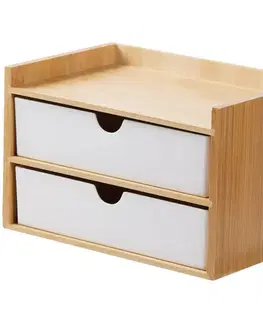Kúpeľňové doplnky Úložná krabička 2-zásuvky ZF-001