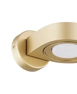Svietidlá Argon 8899 - Nástenné svietidlo LOTUS 1xGX53/12W/230V zlaté 8899
