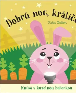 Leporelá, krabičky, puzzle knihy Dobrú noc, králiček! - Katie Button