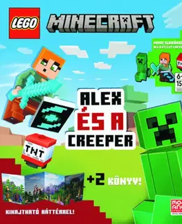 Pre deti a mládež - ostatné Lego Minecraft - Alex és a creeper
