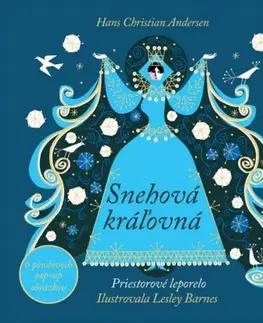 Leporelá, krabičky, puzzle knihy Snehová kráľovná - Priestorové leporelo - Kolektív autorov