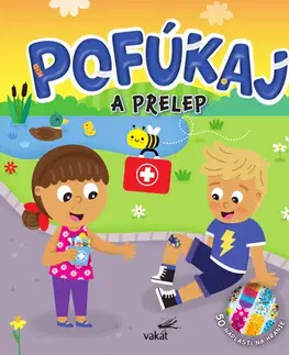 Leporelá, krabičky, puzzle knihy Pofúkaj a prelep - Angelo Pricolo,Jennie Bradley,Jana Kožíšková