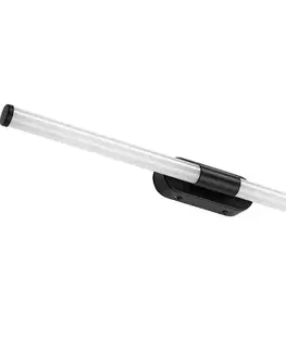 Kúpeľňové zrkadlá Rabalux 75097 - LED kúpeľňové osvetlenie zrkadla TENEBRA 8W/230V IP44 60 cm čierna 75097