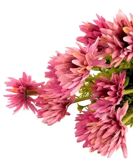 Umelé kvety MAKRO - Kytica umelá, biela, ružová, výška 40cm