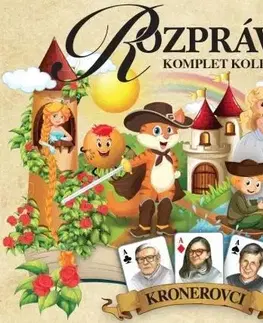 Audioknihy ZUNE TRADE,s. r. o. Rozprávky Krónerovci 5CD BOX