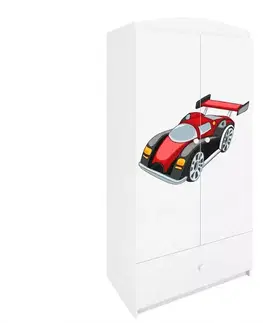Skrine do izieb Skriňa Babydreams Biely – Auto