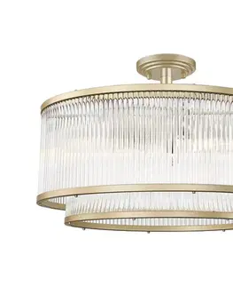 Svietidlá Zuma Line C0528-06H-V6AC - Prisadený luster SERGIO 6xE14/60W/230V zlatá C0528-06H-V6AC