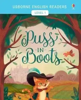 Zjednodušené čítanie Usborne - English Readers 1 - Puss in Boots - Mairi Mackinnon,Gemma Roman