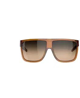 Slnečné okuliare Tripoint Rajka Shiny Transparent Brown Gradient Brown Cat.3