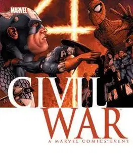 Cudzojazyčná literatúra Civil War HC Mcniven Cover New Printing - Mark Millar,Steve McNiven