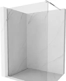 Sprchové dvere MEXEN/S - Kioto Sprchová zástena WALK-IN 105 x 200, transparent 8 mm, chróm 800-105-101-01-00