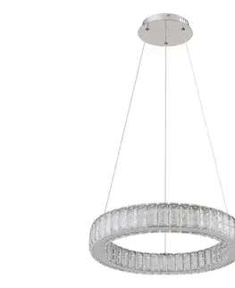 Svietidlá Globo 67162-50 - LED stmievateľný luster na lanku MUCKY LED/50W/230V pr. 50 cm + 67162-50