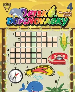 Pre deti a mládež - ostatné Detské doplňovačky 4 2021 delfínie - Jela Mlčochová