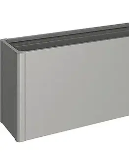 Truhlíky Biohort Zvýšený kvetináč na zeleninu BIOHORT 201,6 x 54,7 x 77 cm (šedý kremeň metalíza) 2 x 0,5 (2 krabice)