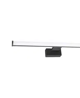 Kúpeľňové zrkadlá  LED kúpeľňové osvetlenie zrkadla MIRORE LED/10W/230V 60 cm IP44 čierne ML2026