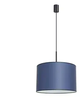 Svietidlá  SL.1851 - Luster na lanku NEVIA 1×E27/15W/230V priemer 40 cm modrý SL.1851