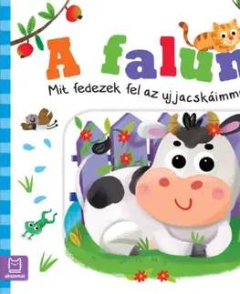 Leporelá, krabičky, puzzle knihy A falun - Mit fedezek fel az ujjacskáimmal? - Grazyna Wasilewicz