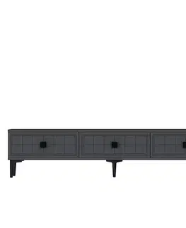TV stolíky TV stolík Yuka 180 - Anthracite