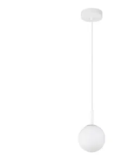 Svietidlá  Luster na lanku GAMA 1xG9/12W/230V biela 33405