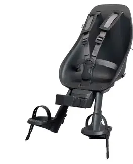 Sedadlá na bicykle Predná sedačka na bicykel s upínacím adaptérom Urban Iki Bincho čierna/Bincho čierna