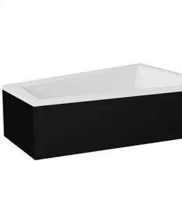 Panely k vaniam Panel na vaňu Intima Duo 170/125 L/P čierna