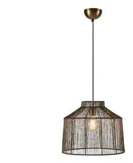 Svietidlá Markslöjd 108667 - Luster na lanku CAPANNA 1xE27/40W/230V mosadz 108667