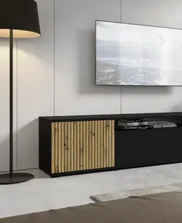 TV stolíky ArtPK TV stolík ROSS 200 Prevedenie: TV stolík bez LED osvetlenia