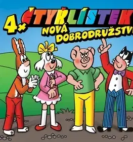 Audioknihy Supraphon Čtyřlístek Nová dobrodužství 4x - audiokniha na CD
