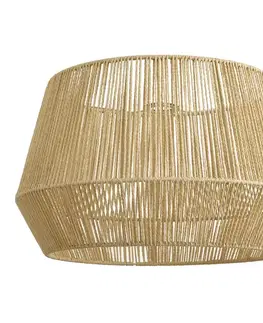 Tienidlo na lampu Japandi tienidlo s béžovým papierovým lanom 50/50/30 - Bullet