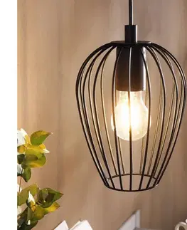 Svietidlá Eglo 49477 - Luster NEWTOWN 1xE27/60W/230V 49477