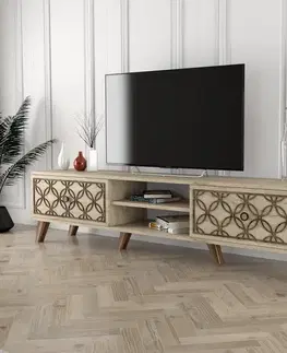 TV stolíky TV stolík Class - Travertine