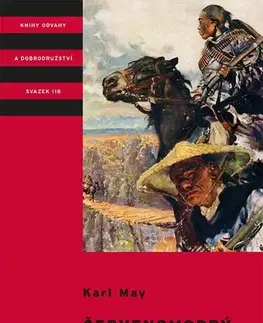 Beletria - ostatné Červenomodrý Metuzalém - Karl May,Zdeněk Burian,Milan Korejs
