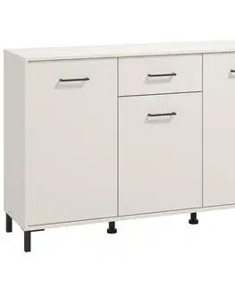 Komody do spálne Komoda Vienne 3k1f Kašmír 11013611