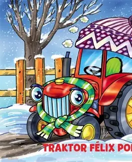 Leporelá, krabičky, puzzle knihy Traktor Félix pomáha - Helena Černohorská