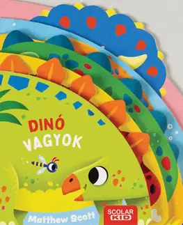 Leporelá, krabičky, puzzle knihy Dinó vagyok - Matthew Scott