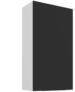 Kuchynské skrinky visiace Kuchynská skrinka Aria-Bl/Wh Anti Fingerprint 60g-108 1f