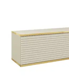 TV stolíky ArtPS TV stolík BIJOU MDF175 | závesný Farba: Béžová