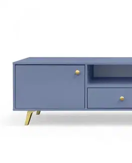 TV stolíky ArtStol TV stolík SIENA | modrá