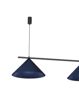 Svietidlá  Závesné svietidlo na lanku CAPITAL 2xGX53/15W/230V modrá MLP1531