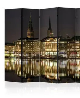 Paravány Paraván Night in Hamburg Dekorhome