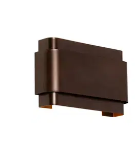 Nástenné osvetlenie Inteligentné nástenné svietidlo tmavý bronz 2-svetlé vrátane Zigbee G9 - Coen