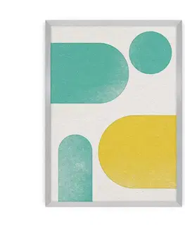 Obrazy Plagát Abstract Shapes I