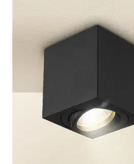 Svietidlá BRILAGI - LED RGBW stmievané bodové svietidlo MIA 1xGU10/4,8W/230V 84x80 mm čierna BG0594+AI2382